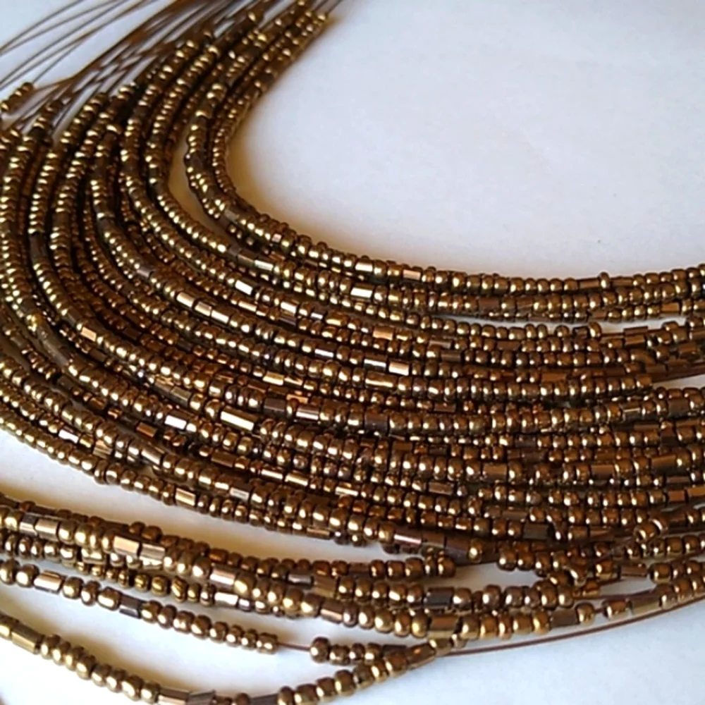 SALE🔵2/$15🔵Macy's Multistrand Beaded Necklace - Picture 1 of 5